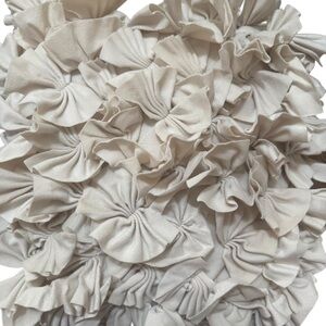 Unlisted Textured Cream Accent Pillow
